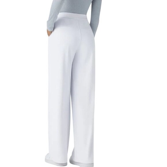 Halara NWT High Waisted Pocket Straight Leg Work Pant Size L - Picture 4 of 9